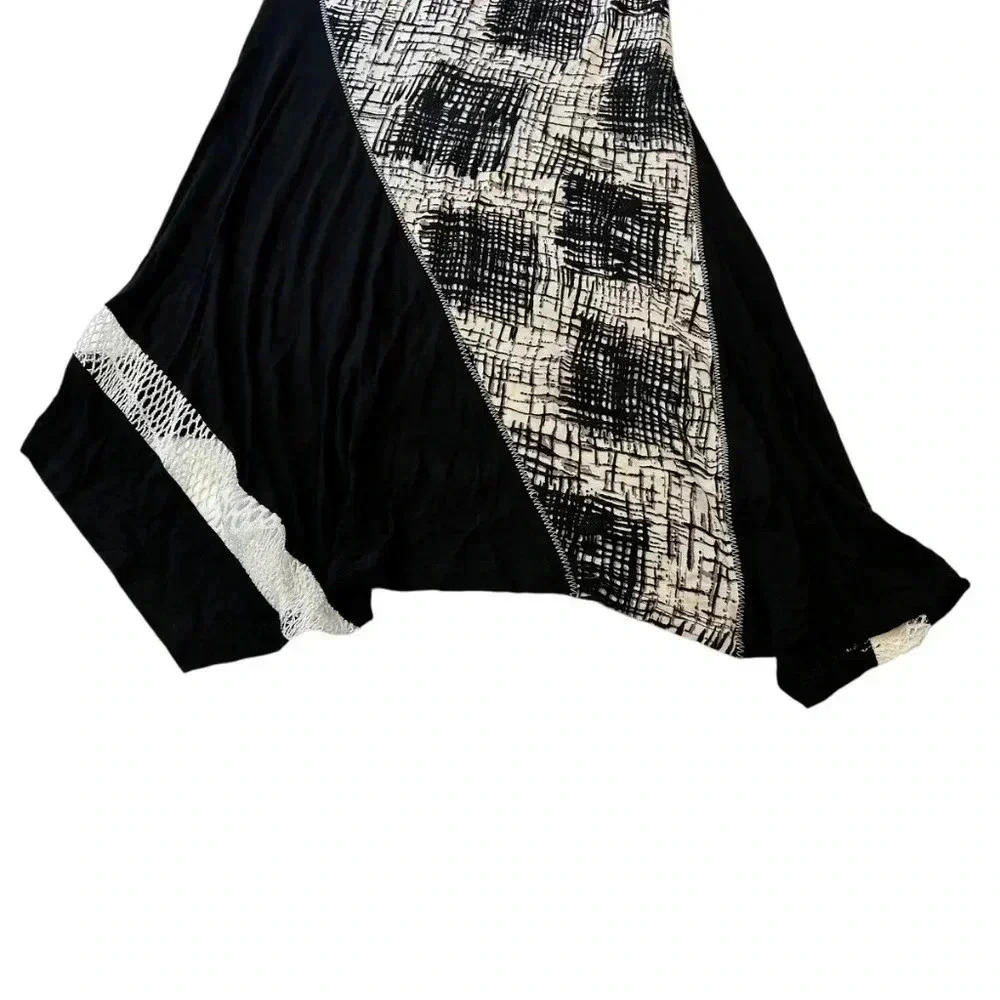 Dzhavel cream and black dress size L - Picture 5 of 11